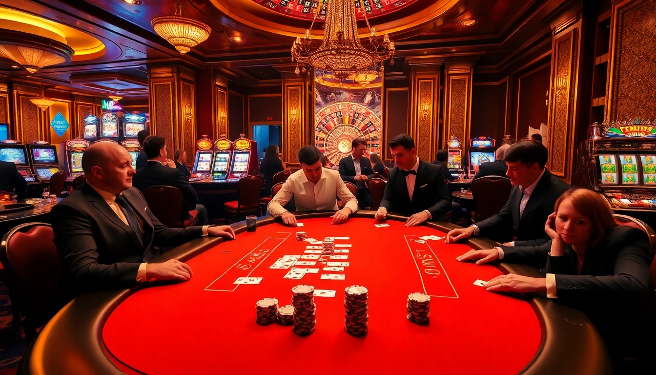 Experience thrilling gaming with Sunwin at a luxurious poker table with vibrant chips and cards.
