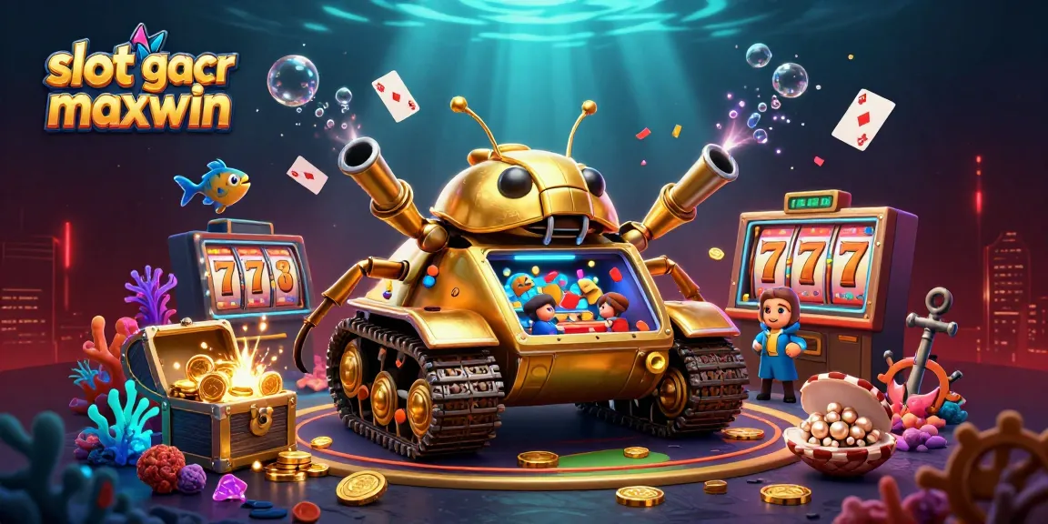 Menangkan jackpot dengan slot gacor maxwin, simbol keberuntungan dan kesenangan menyala.