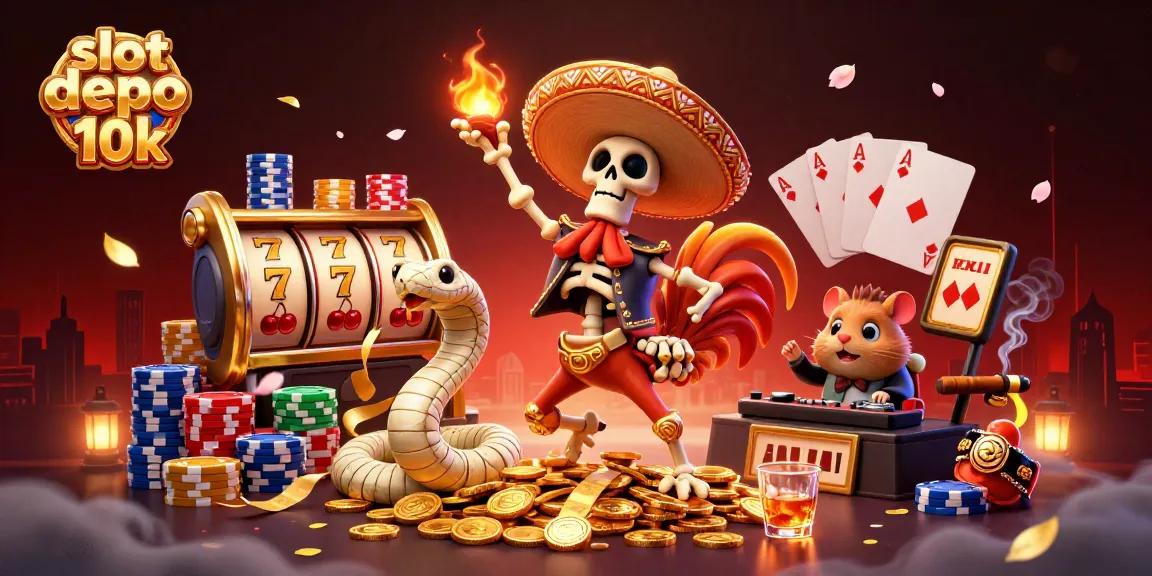 Celebrate big wins with slot depo 10k in vibrant slots and golden coins action.