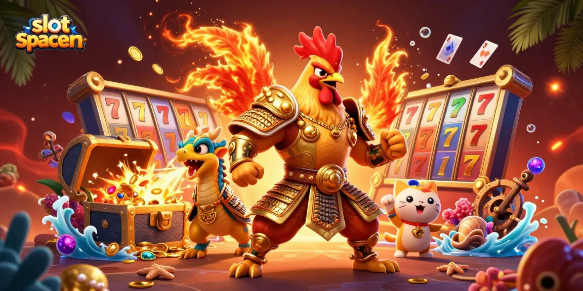 Experience thrilling wins with slot spaceman, featuring charismatic characters amidst vibrant slot elements.