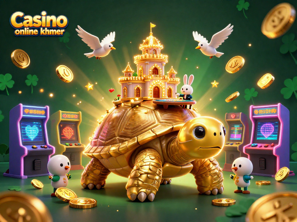 Engage in thrilling gaming with Casino online khmer and its vibrant 3D animated scene.