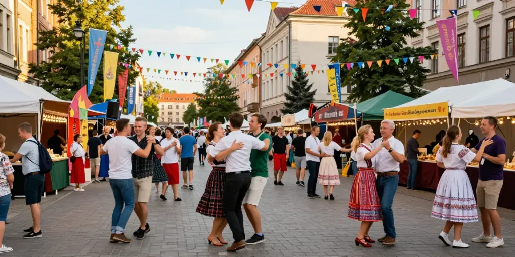 Experience local events with Kur pramogauti.lt, showcasing vibrant weekend festivities in Lithuania.