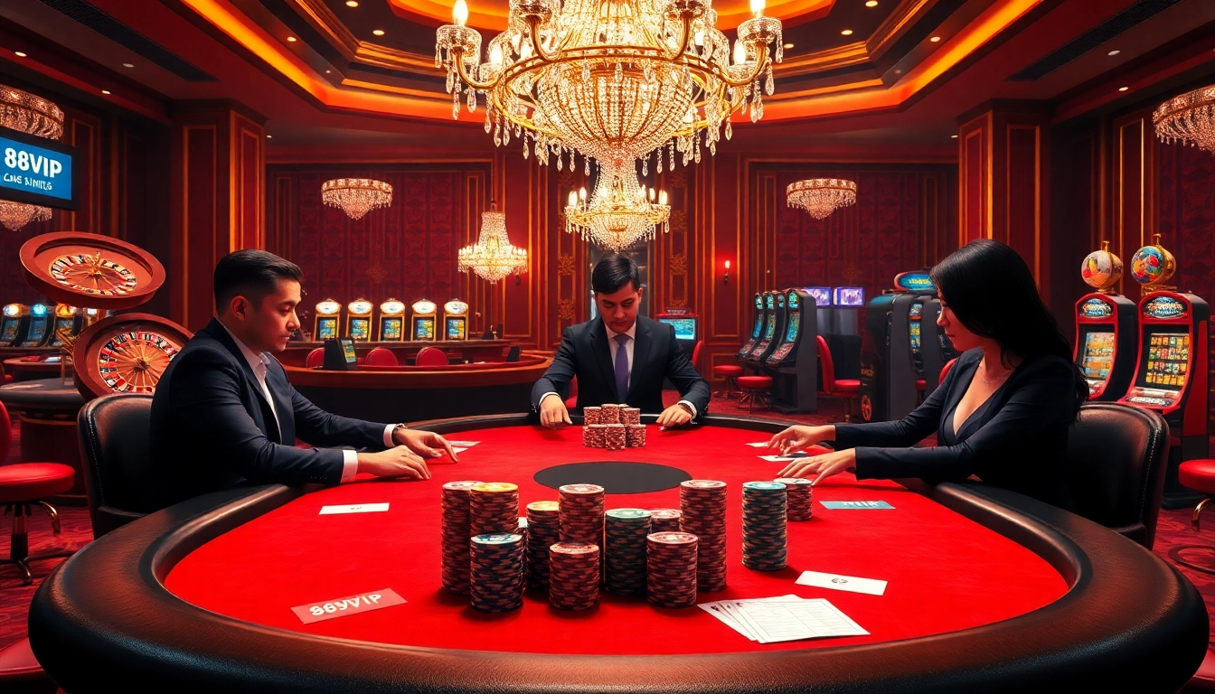 Experience high-stakes excitement at 68VIP with vibrant poker and casino games.