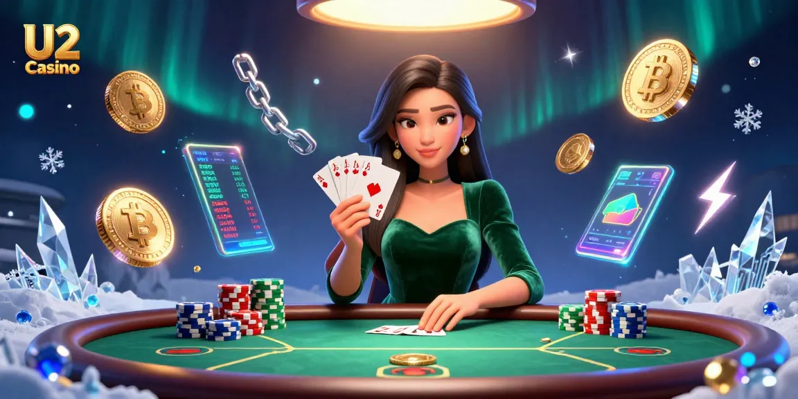 Experience the excitement of U2 Casino with thrilling poker action and vibrant game elements.