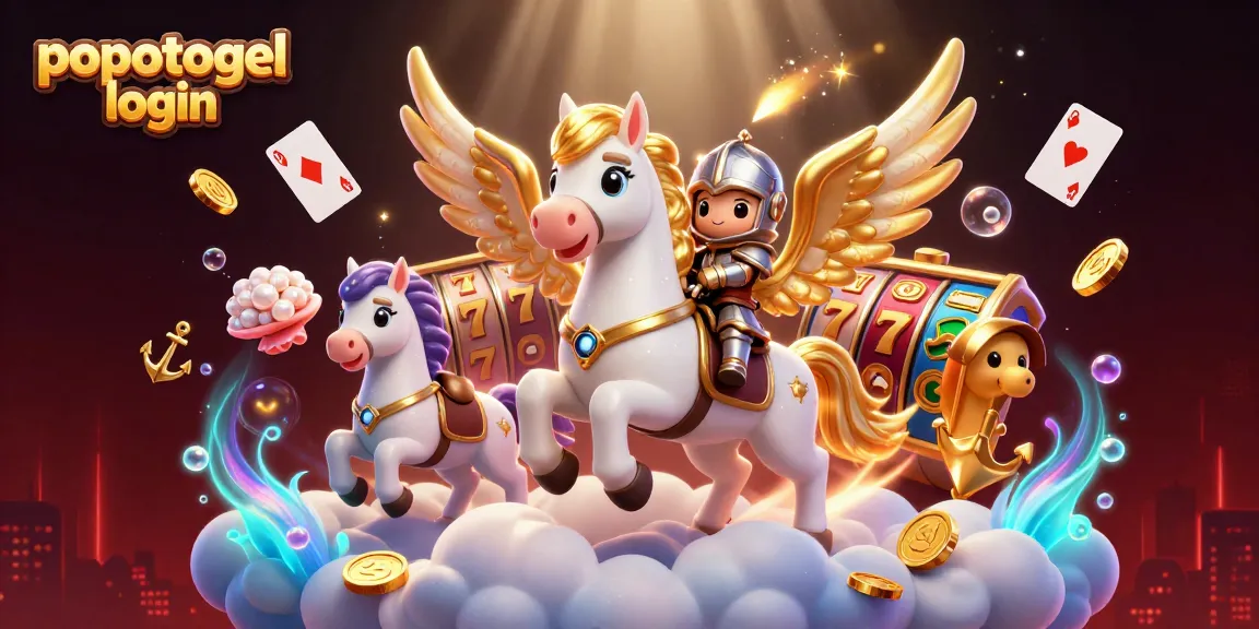 Engage in gaming action with popotogel login, featuring thrilling slot reels and charming characters in an immersive setting.