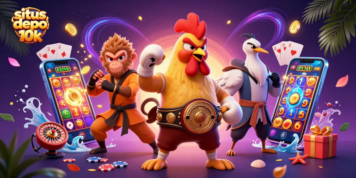 Experience thrilling wins at situs depo 10k with immersive slot games and dynamic characters.