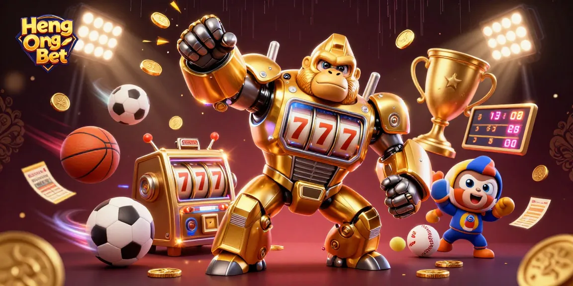 Engage in thrilling gameplay at Heng Ong Bet's vibrant casino with dynamic sports elements.
