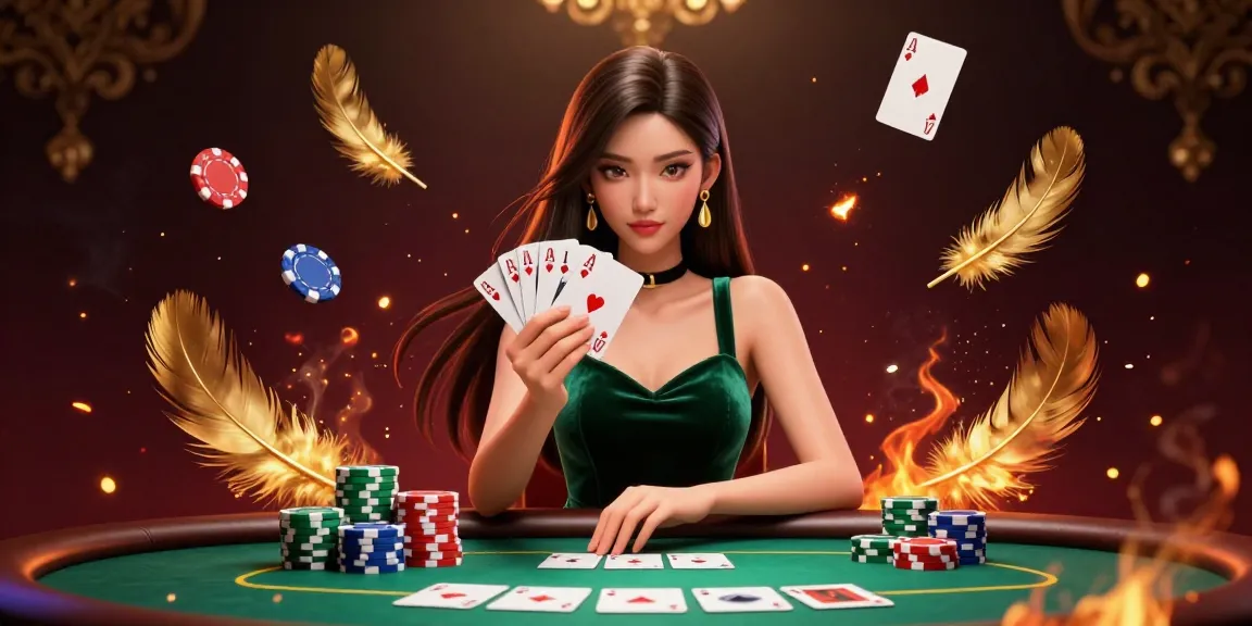 MAY 88 showcases a strategic poker player holding cards at a luxury table amidst dynamic game elements.