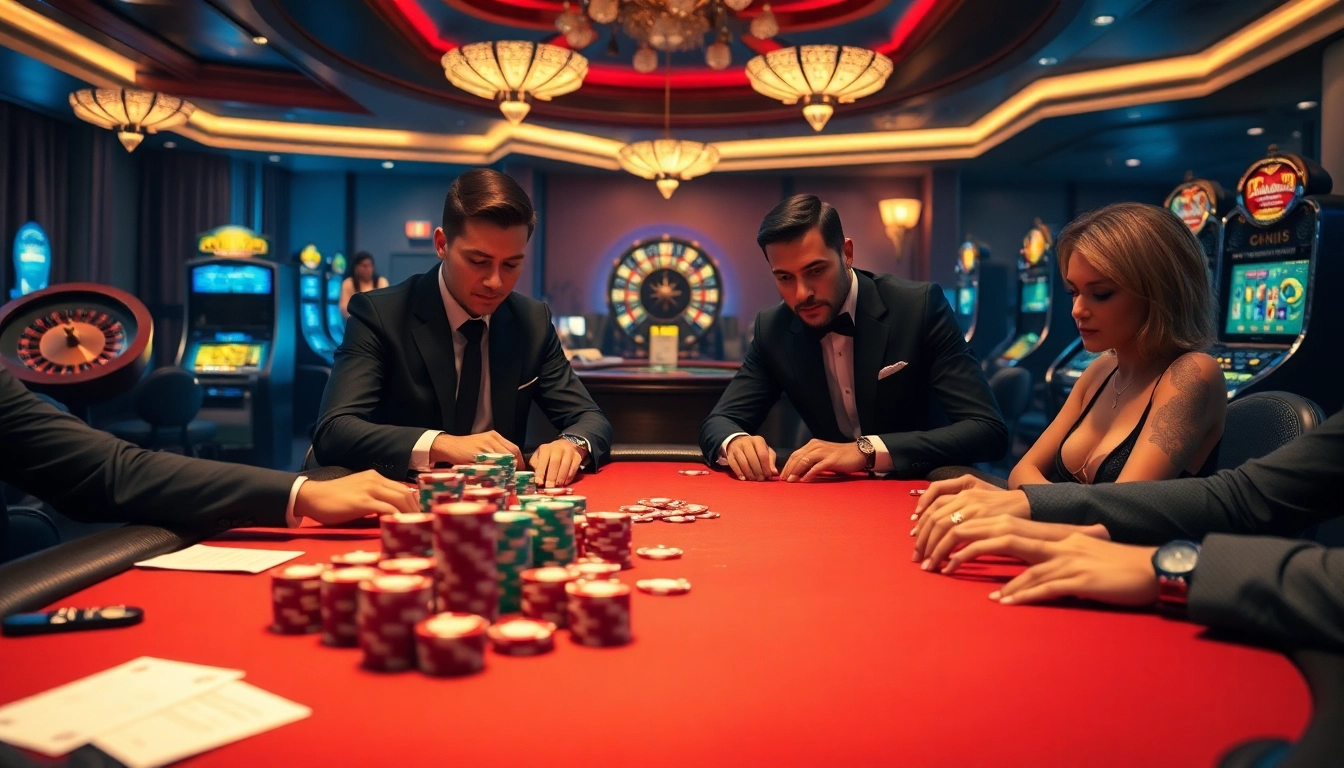 Experience high-stakes excitement at https://urr88.com/ with engaging poker gameplay and luxurious casino ambiance.