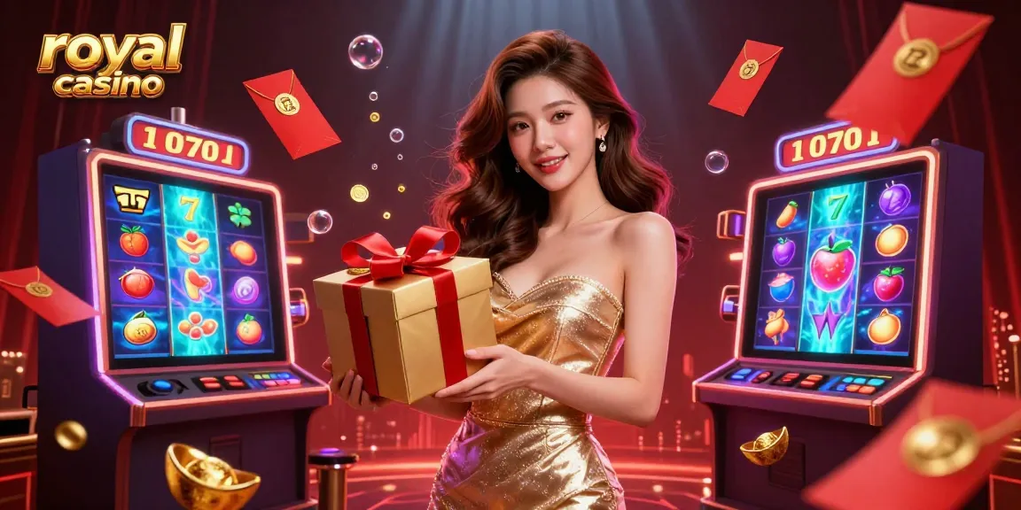 Play exciting games at Royal Casino, experiencing vibrant slot action with immersive graphics and engaging gameplay.
