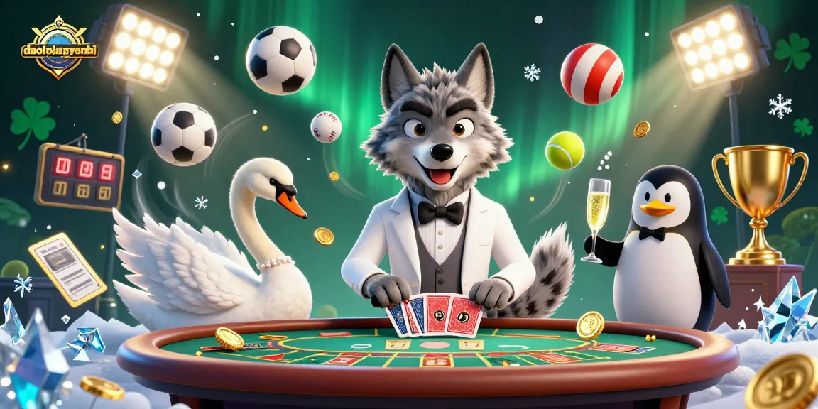 Experience thrilling betting action at daotaolaixeyenbai with dramatic casino illustration.