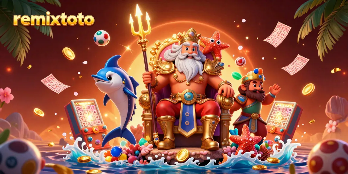 Engage in thrilling lottery fun with remixtoto, showcasing vibrant elements of online play and excitement.