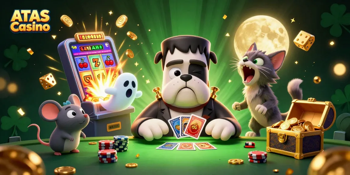 Experience ATAS Casino action with fun characters, vibrant games, and explosive jackpots!