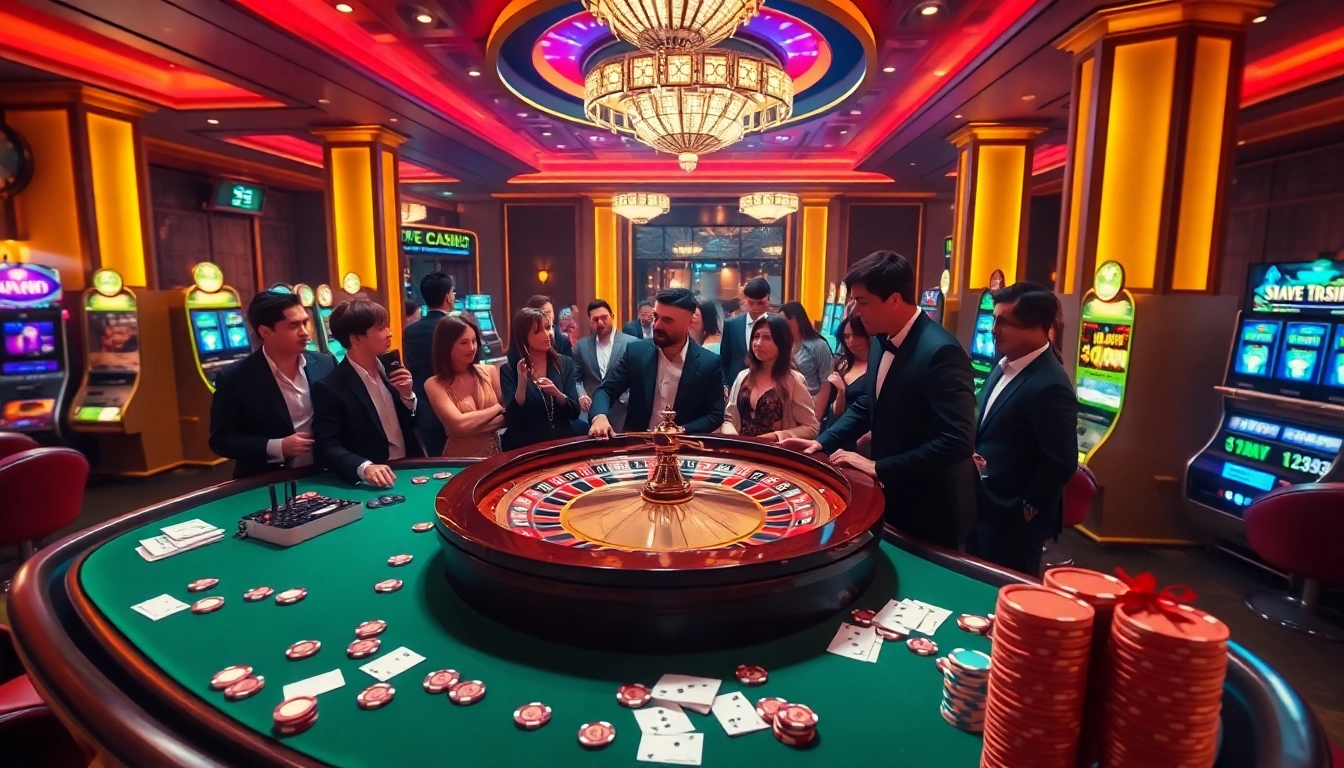 Experience the thrill of gambling at https://68vip.ac/ with a luxurious casino atmosphere featuring roulette and poker.