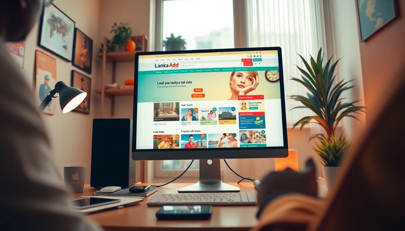 Lanka Add online marketplace showcasing diverse ads and vibrant services in Sri Lanka.