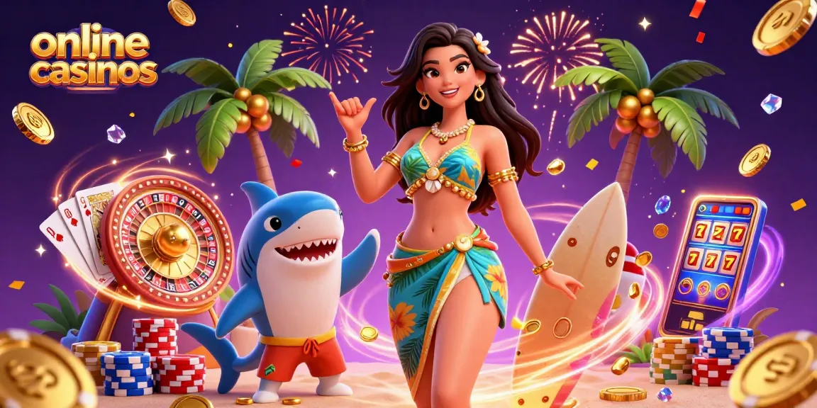 Engage in exciting gameplay at online casinos with vibrant characters and immersive game elements.