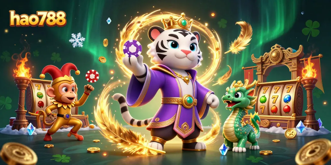 Melakukan taruhan di HAO788 dengan slot yang menarik dan aman, ditemani karakter unik.