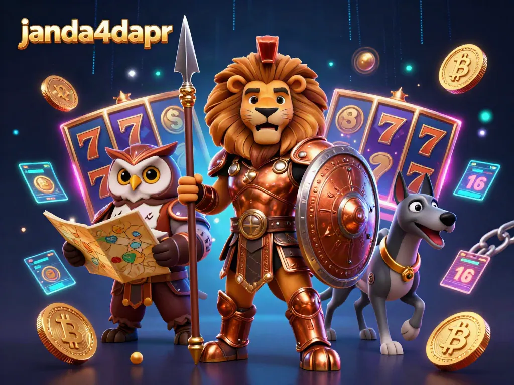 Permainan slot di janda4dapr, karakter berkualitas 3D dengan harta berlimpah dan jackpot.