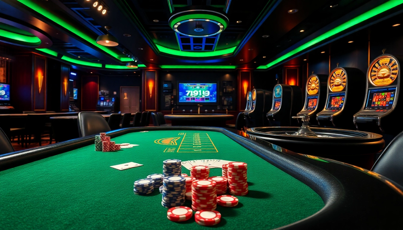 Experience thrilling gambling action at 79king with luxury poker tables, roulette wheels, and exciting betting moments.