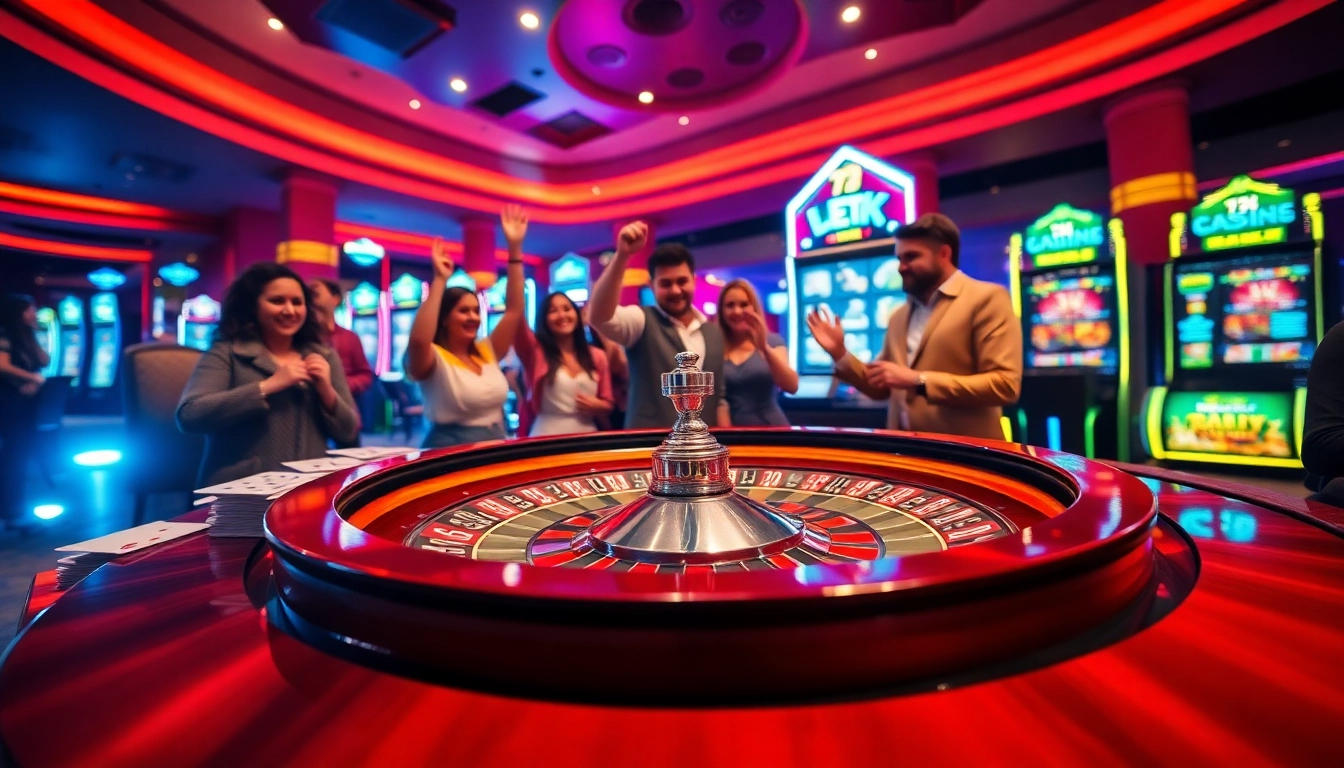 79king roulette experience with vibrant colors and a winning atmosphere in a luxury casino.