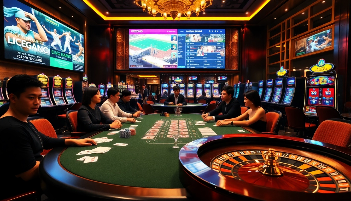 Experience the thrill of gambling at https://xx88.vin/ with a luxurious poker table scene.