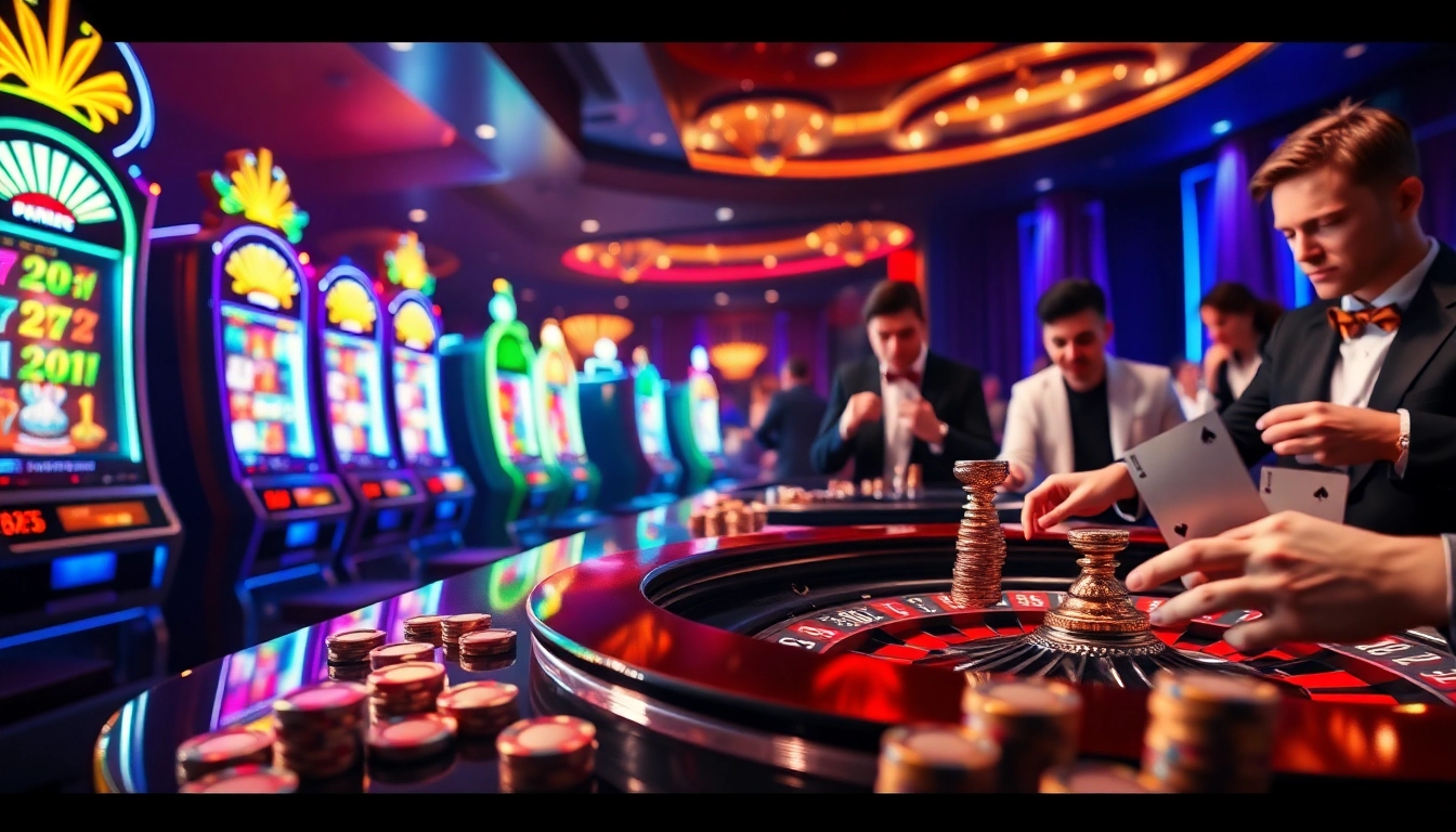 Rasakan sensasi Birutoto saat pemain terlibat dengan meja kasino yang penuh warna dan mesin slot yang mengasyikkan.