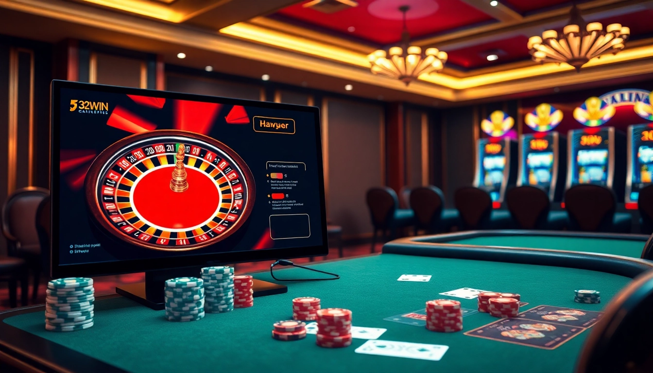 Experience the thrill of online gambling with 32win trang chu, featuring vibrant casino games and exciting betting options.