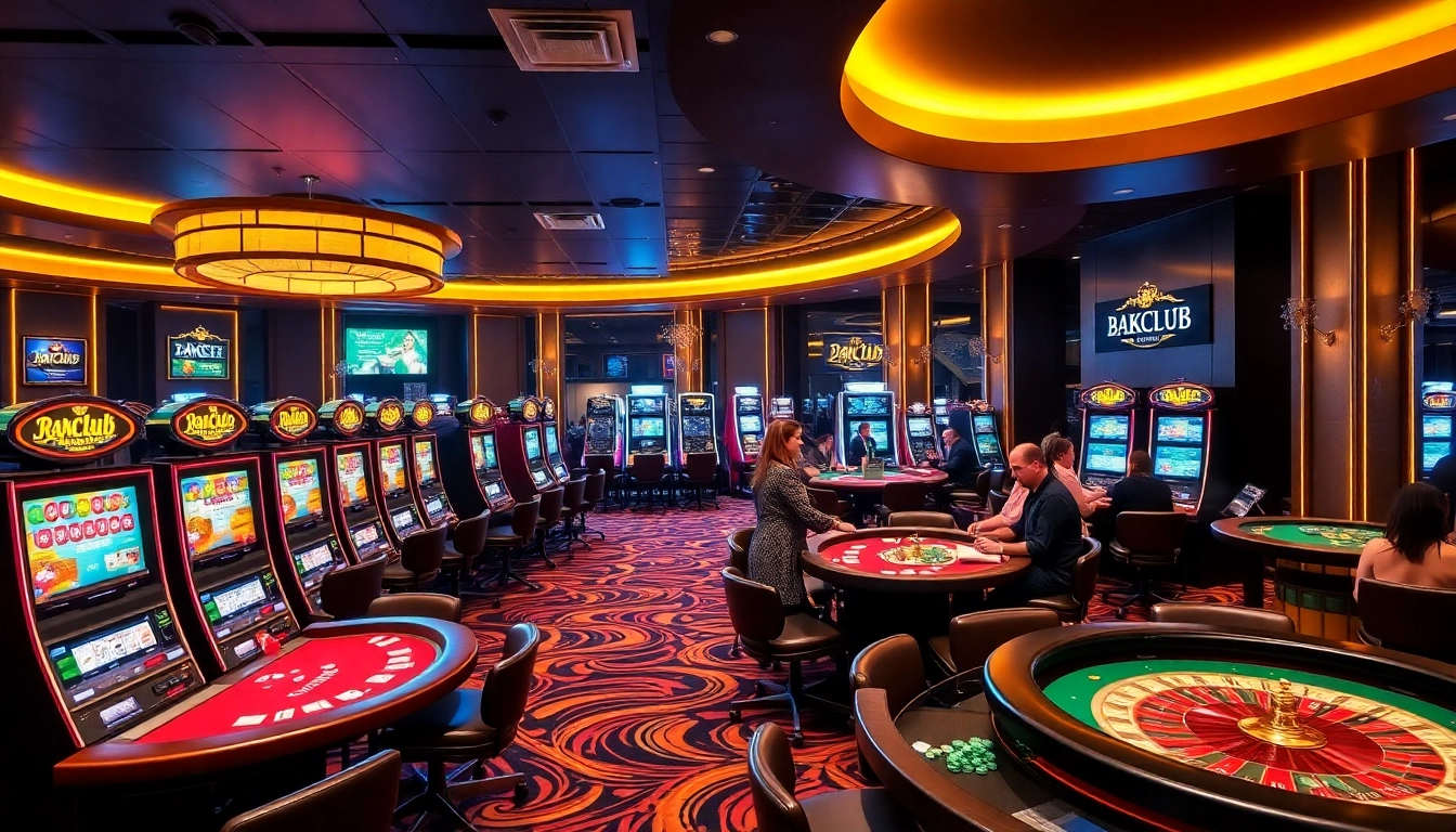 Người chơi đang thưởng thức các trò chơi đa dạng tại khu sòng bạc sang trọng của 24kclub.