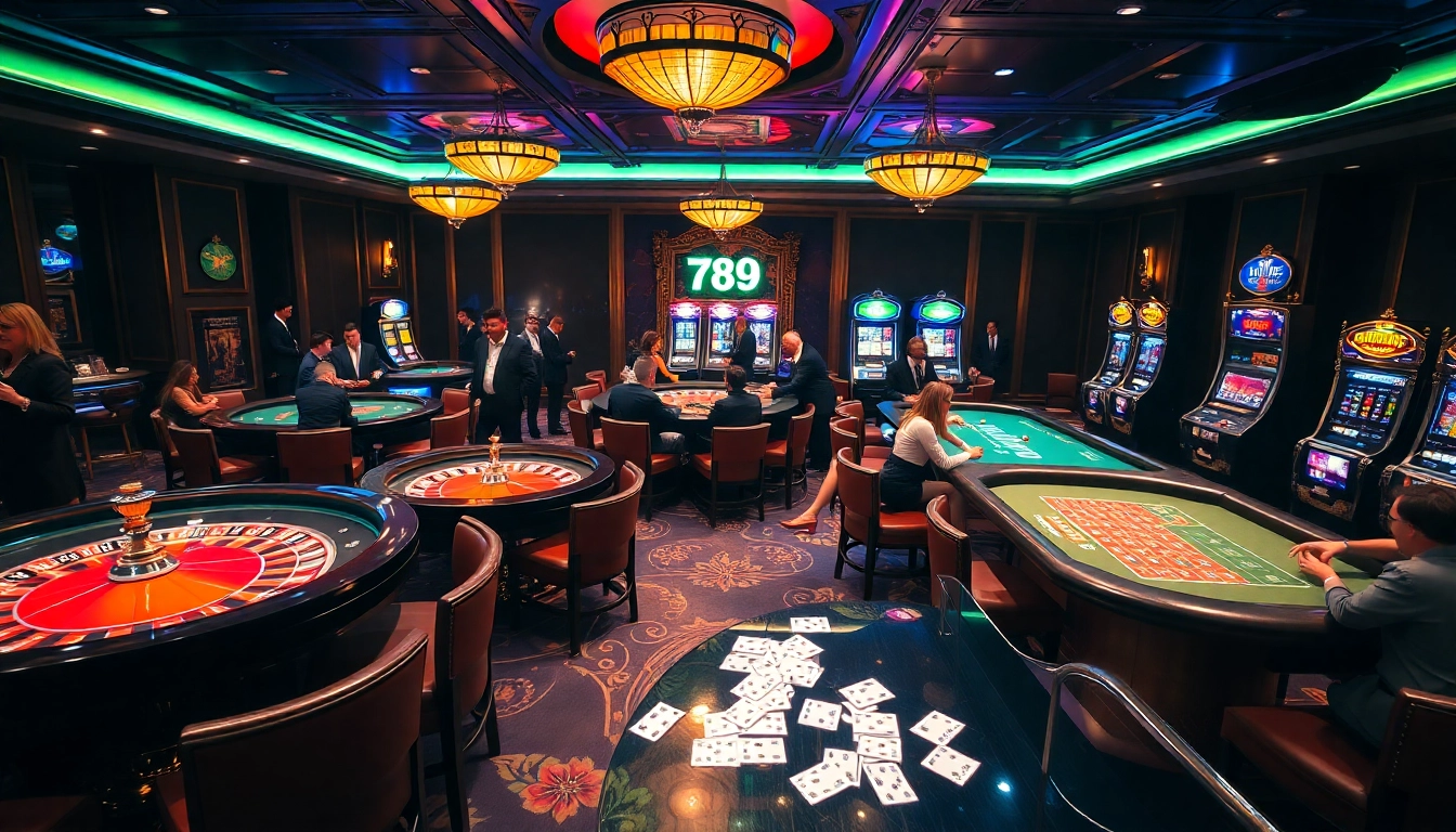 Experience the thrill at 789 club with lively poker games and exciting slots.