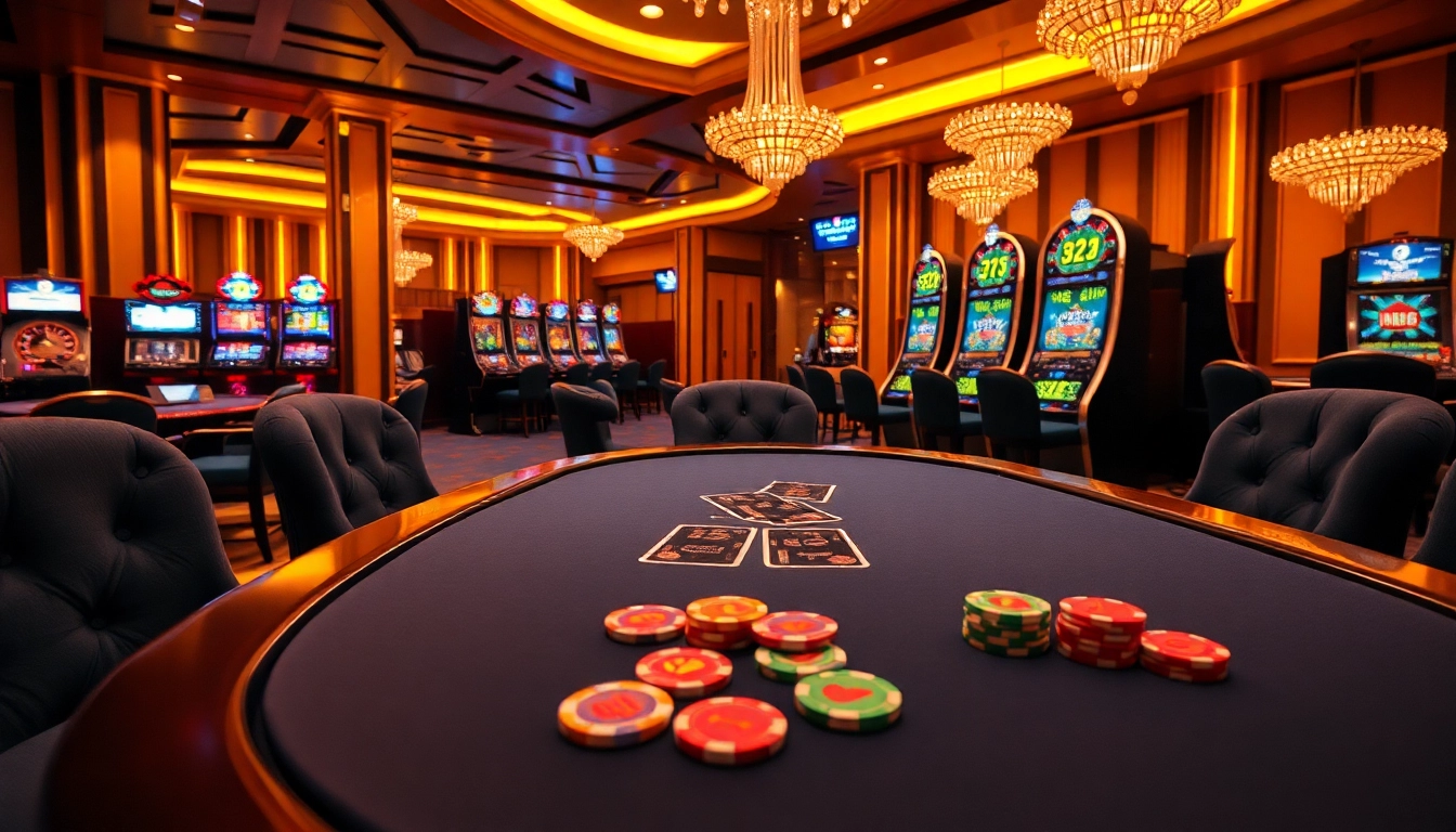 Experience the thrill of MK 8 gaming at a sophisticated casino table with vibrant chips and cards.
